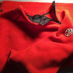 Aigle Polartec Fleece 1/4 Shoulder Zip Sweater